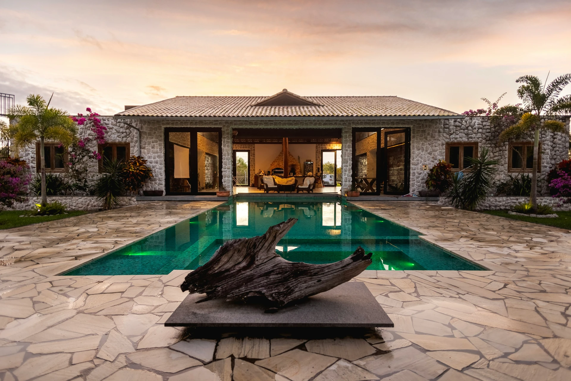 Stone Courtyard Estate