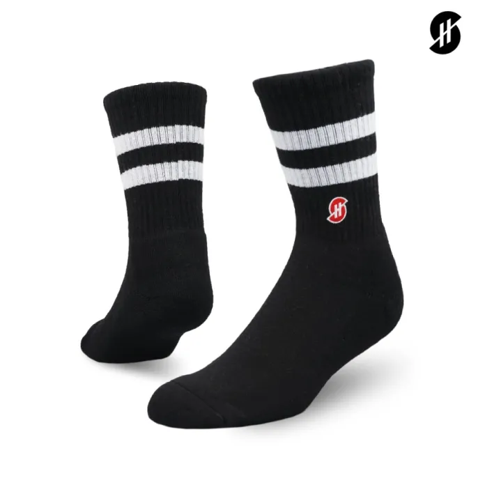 Old School Socks - BW